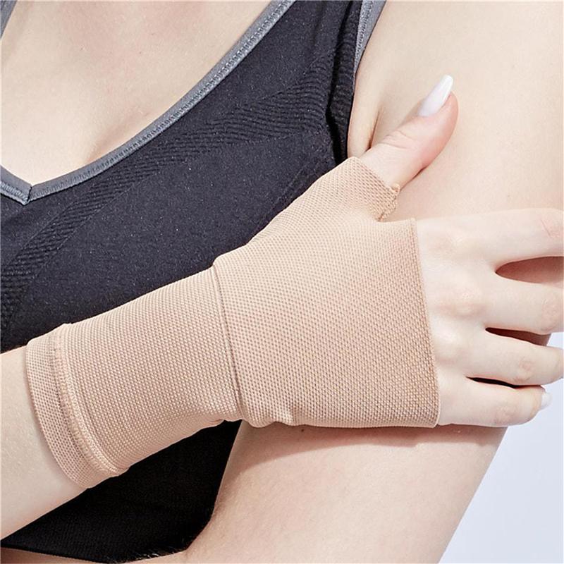 1Pc Fitness Gym Wrist Guard Arthritis Brace Sleeve Support Glove Breathable Elastic Palm Portable Hand Protector