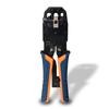 Metal Ratchet RJ10/RJ11/RJ12/RJ45 Crimping Pliers - Black Color-A142-0311