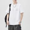 New Summer Printed Short-sleeved T-shirt for Men's Loose Japanese Casual T-shirt