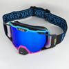 Óculos de Motocicleta FXR Lente Dupla Anti-Nevoeiro Óculos de Motocross Dirt Bike ATV Óculos de Ski Óculos de Sol para Ciclismo Moto Outdoor