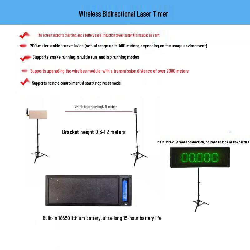 Yu Wei Dun Wireless Speed & Agility Training Timer