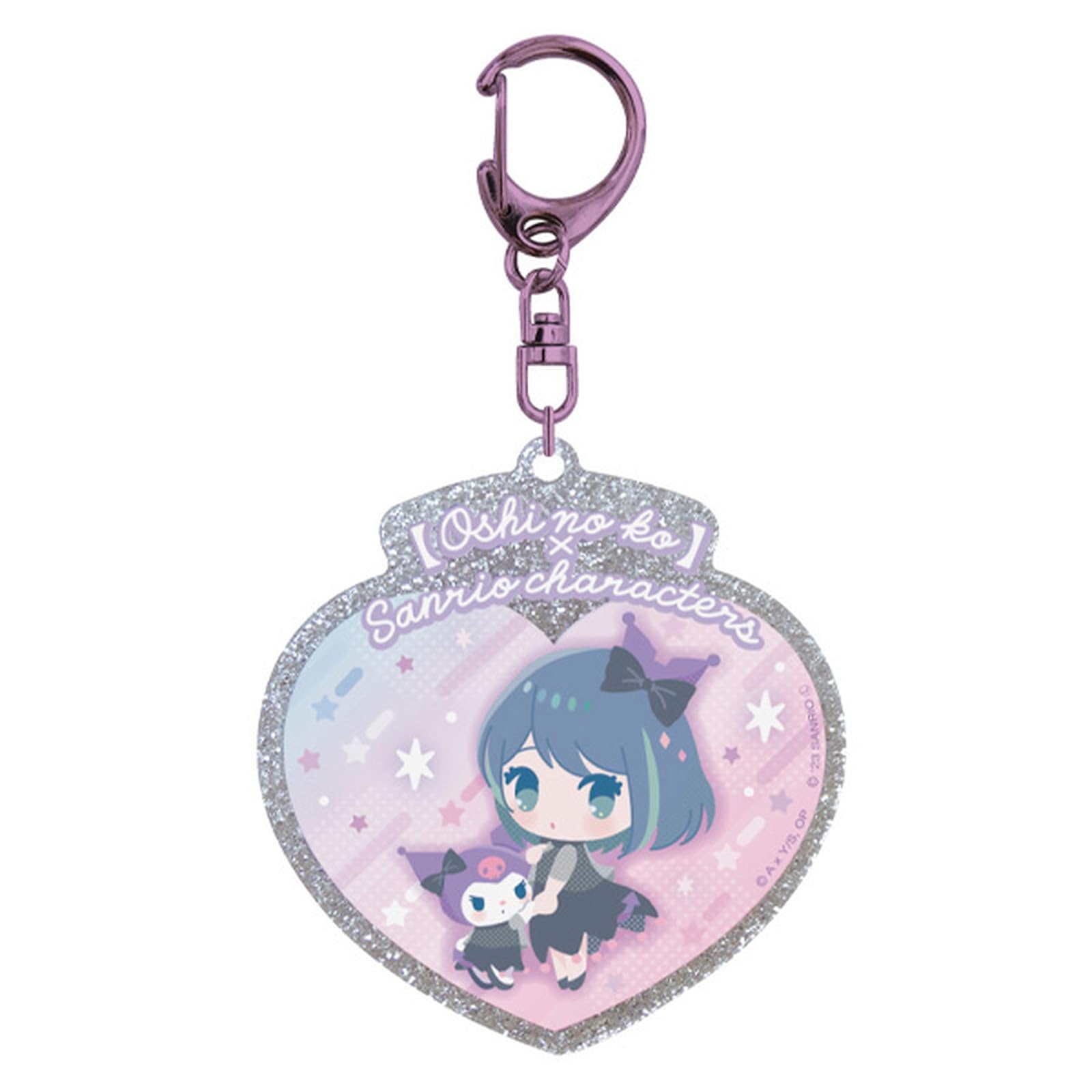 

Акриловый брелок для ключей K Company [Oshinoko] x Sanrio Characters Аканэ Куроми Куроми OSAC-AK-KA