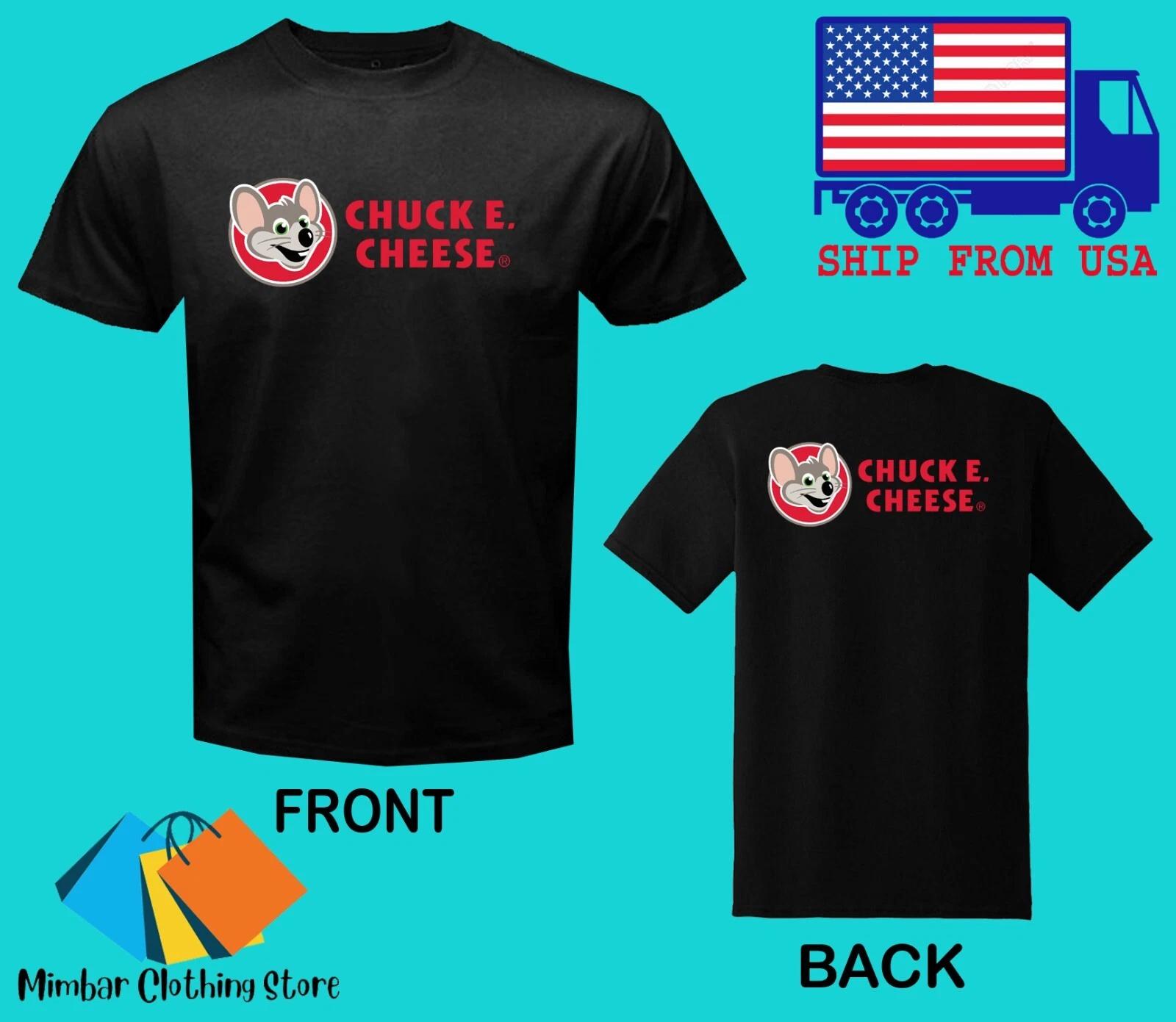 Chuck E. Cheese Men s Black Size S-5XL S
