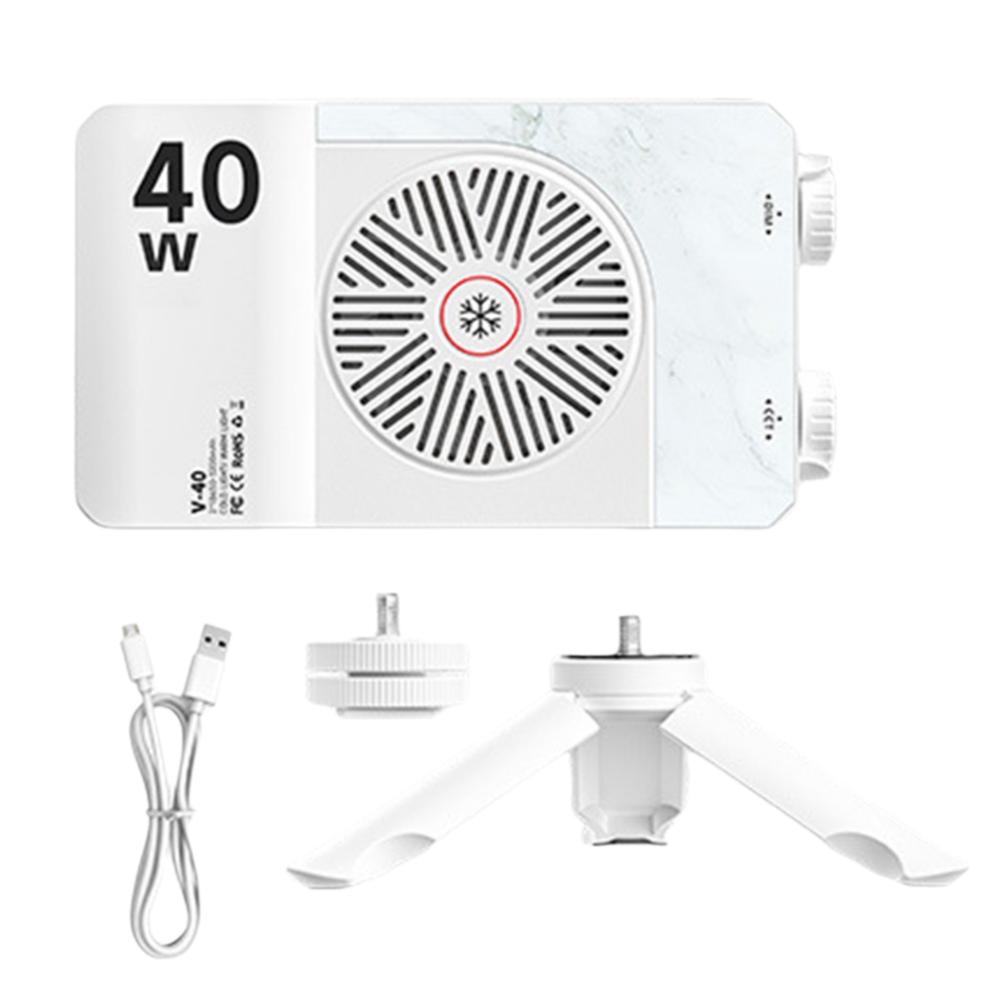 40W RGB LED Camera Light 4400mAh Battery Pocket Photography Light  Camping