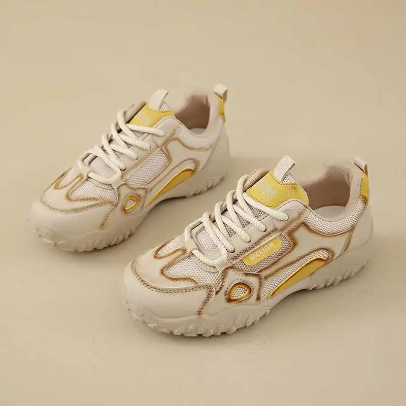 Fashion Fall Plataform Leopard Shoes Casual Sneakers 44 Size Basketball Women's Tennis Sport Gym Resell Snaeaker Popular Portable