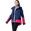 DECATHLON SAILING 300 Color-blocking Outdoor Leisure Sports Zipper Hooded Jacket Jacket Women's Navy Blue