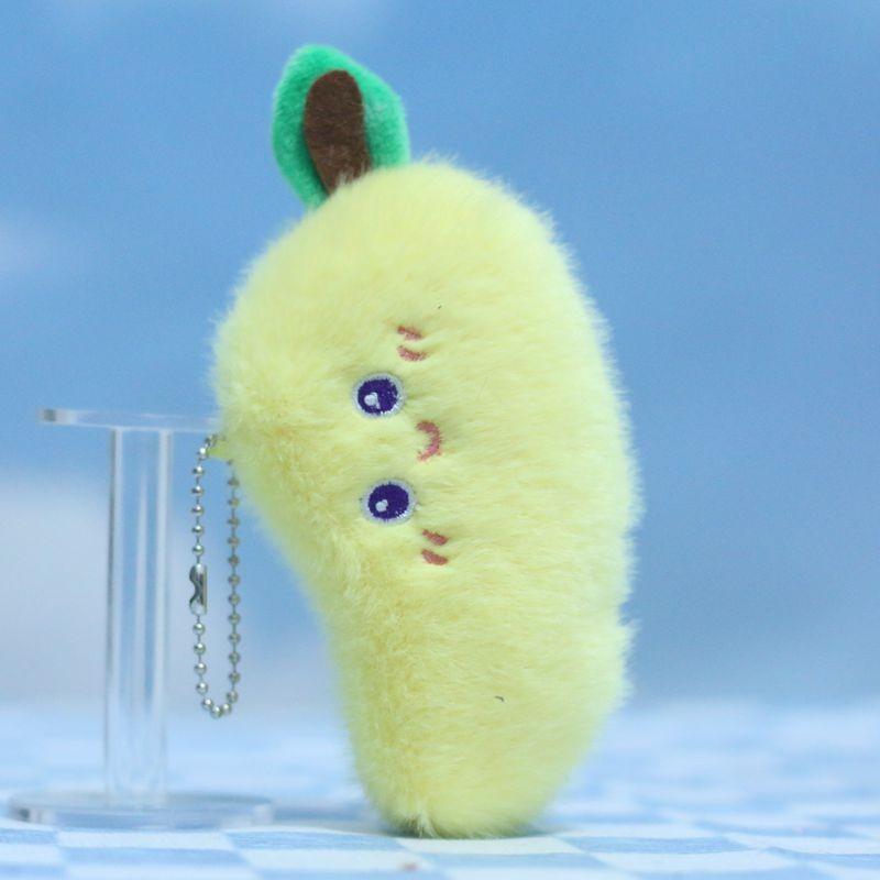 

Delightful Fruit Mini And Vegetable Plush Toys As Keychains For Stylish Accessories Mango Bead
