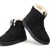 Women's Winter Plush Cotton Ankle Boots - Thick, Warm, Casual Martin Style