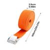 Heavy Duty Tie Down Straps Adjustable Zinc Alloy Buckle Belt for Motorcycle Cargo Truck Trailer Kayak Roof Luggage Boat