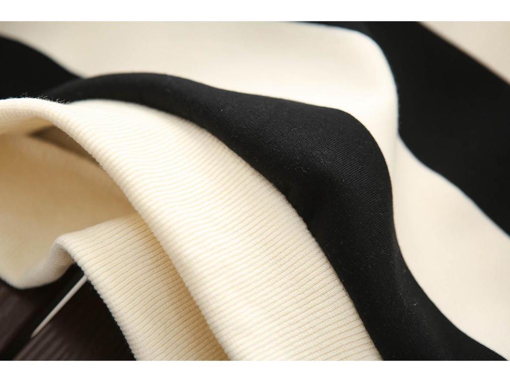 Herbst Jungen Gestreiftes Polo Langarm Strickhemd