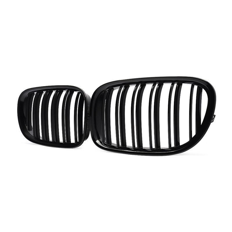 Car Front Kidney Grille For BMW F01 F02 7 Series 740i 750li 760li 2009-2015 Kidney Grill Gloss Black Dual Slat Grill Accessories