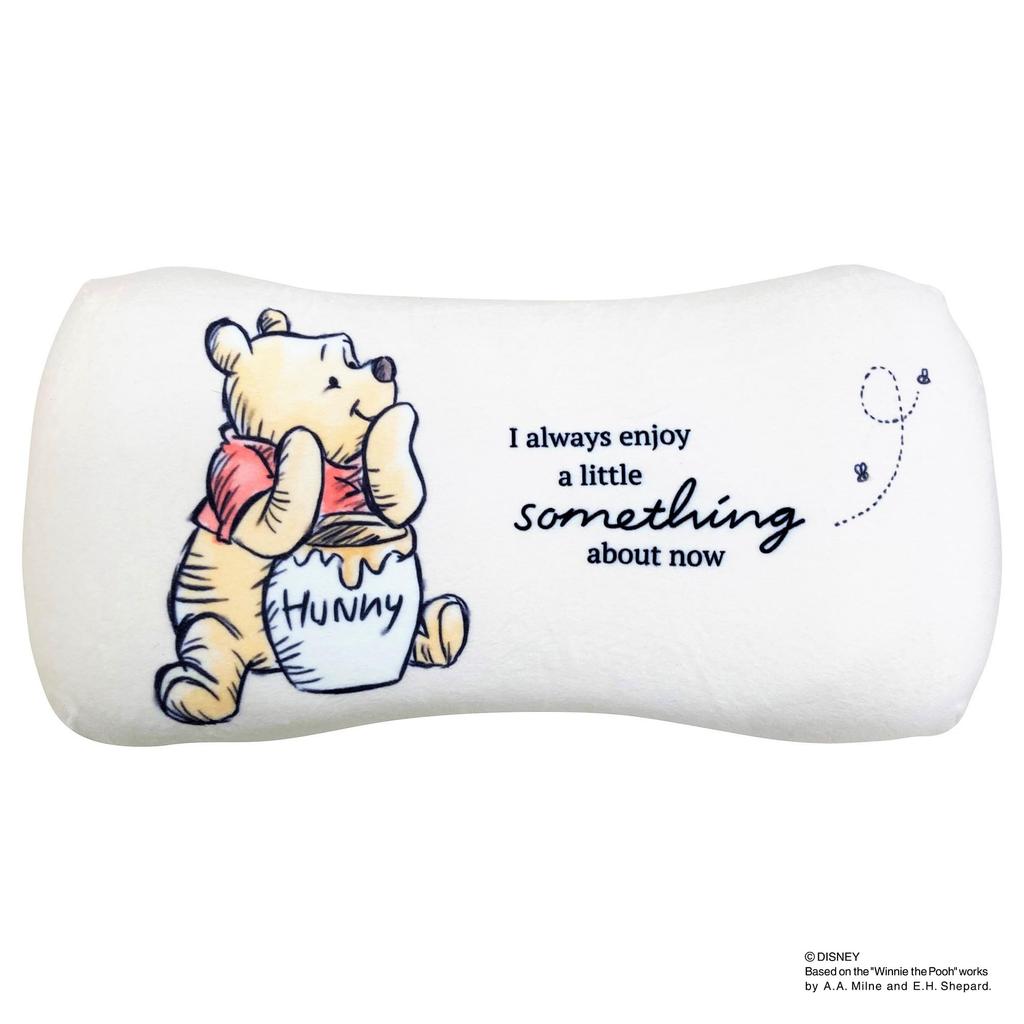 MORIPiLO Morishita Memory Foam Pillow Winnie the Pooh 15x30cm Waist Rest Back Support Stuffed Toy Cushion Disney Character Goods Orange 4621180
