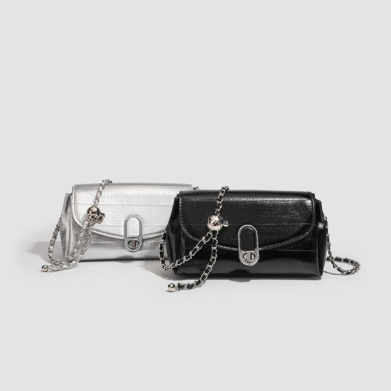 Summer Single-shoulder Crossbody Bag Niche Design High-end Fashionable Simple Versatile Small Square Bag