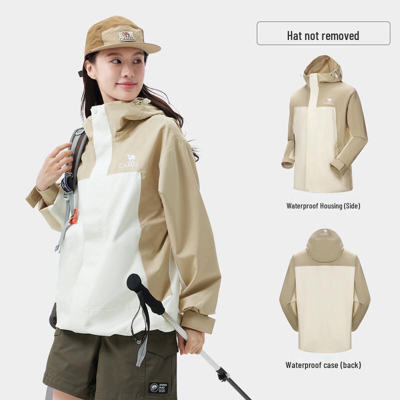 Camel Unisex Outdoor Single-layer Windbreaker Jacket