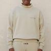 Fear of God Essentials Fleece Mockneck Pullover Unisex Sweatshirt Pistachio-Green FOG-FW21-010