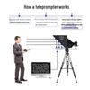 Jiashiying JS22PLUS 22-Inch Professional Teleprompter
