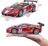 Bburago 1/24 Scale Ferrari 488 Challenge 2017 Red / Diecast Model Car, Finished Product, 18-26308