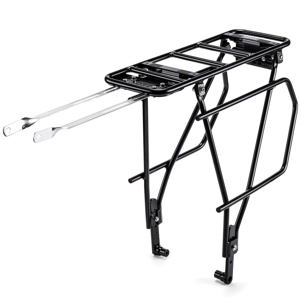 CXWXC Bicycle Rear Highly Easy To Cargo Wide Stainless Steel Carrier, Durable, Install, Rack, Attachable, Width, (CX-H522)