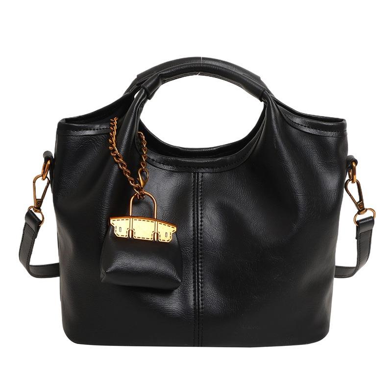 Large-capacity Bag, Women's Tote Bag, New Fashionable Portable Autumn and Winter Versatile Work Commute Shoulder Messenger Bag