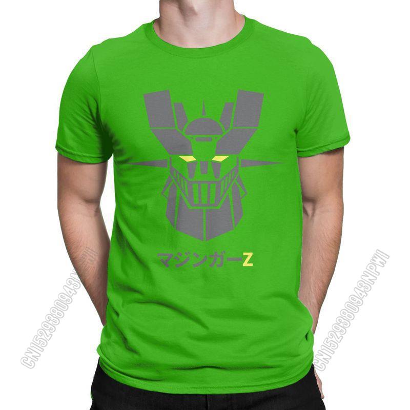 Camiseta Unisex Mazinger Z Robot Oscuro Vintage Algodón Puro Camisetas Elegantes Chic Camisetas Cuello Redondo Ropa