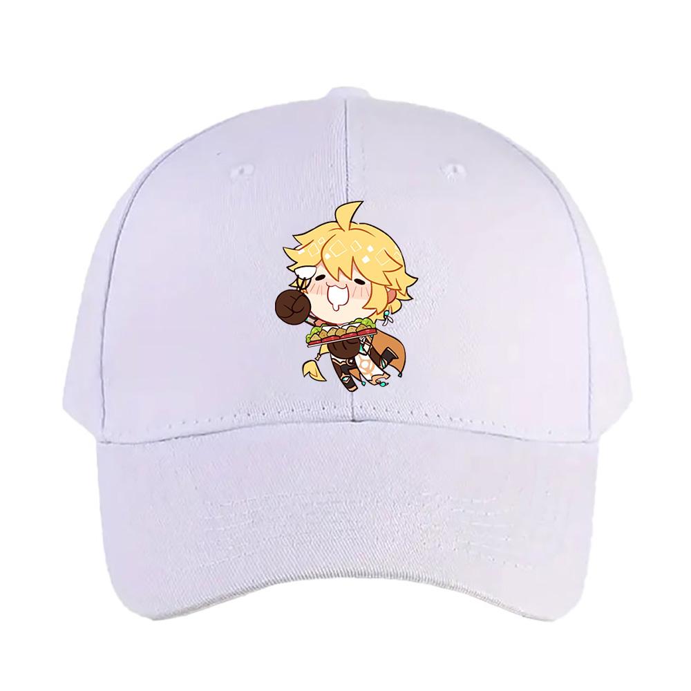 Genshin Impact Aether Cap Summer Woman Man Adult Casual Fashion Casual Adjustable Hiking Fishing Hat Sun Hat