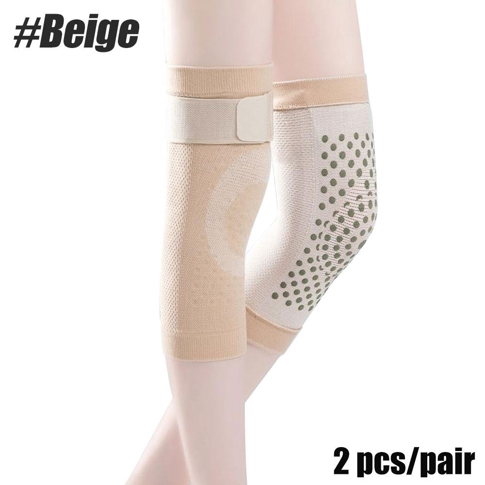 

Durable And Safe 1Pair Tourmaline Compression Knee Sleeves Leg Brace Support Arthritis Pain Relief Pain Management Sport Compression Knee Pads M