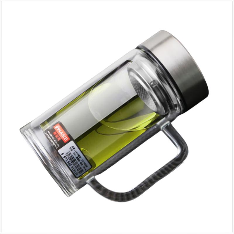 Snack Double-Layer Borosilicate Glass Water Cup