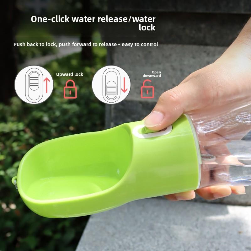 Pet Water Cup, Travel Water Dispenser, Dog Water and Food Cup, Convenient Pet Water Bottle Supplies