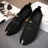 Velvet Autumn Men's Flat Shoes Casual Leather Loafers Size 40-44**