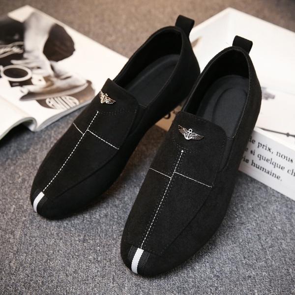 Velvet Autumn Men's Flat Shoes Casual Leather Loafers Size 40-44**
