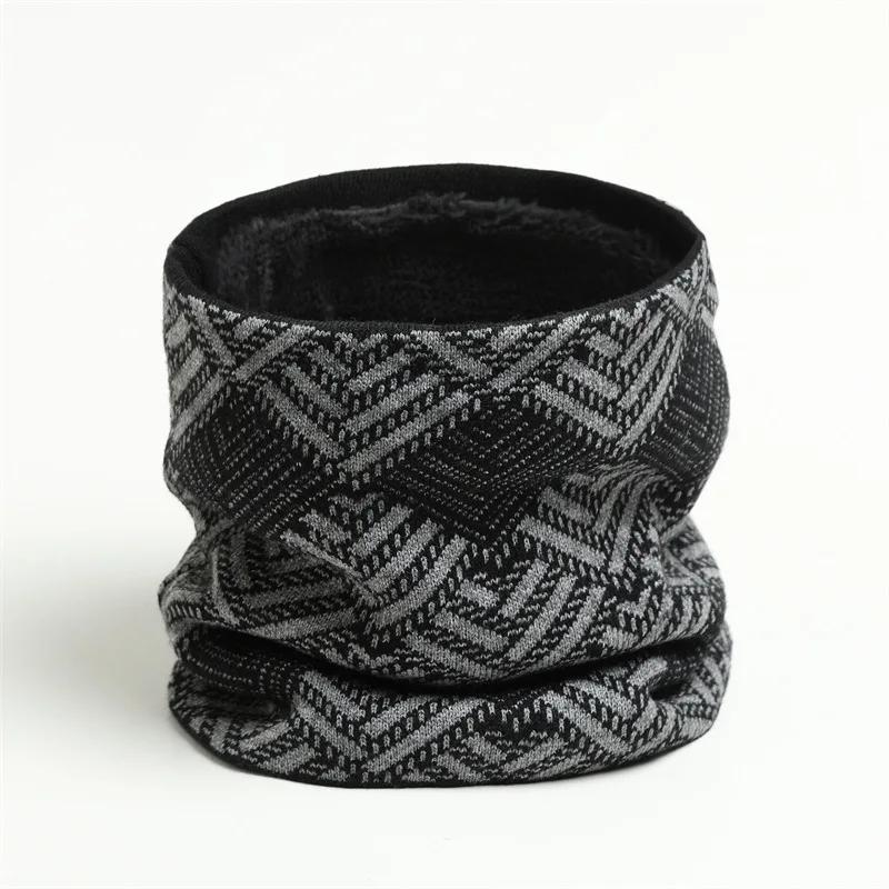 Winter Outdoor Sports Scarves Fleece Neck Gaiter Ski Tube Scarf Half Face Cover for Men Women Cold-proof Collar Neckerchief