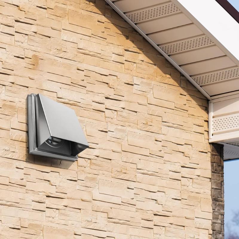 Nerezová mřížka větracího otvoru Čtvercový výstup vzduchu Potrubí Větrání Odvětrávací mřížka Mřížka Kryt potrubí Snadné použití