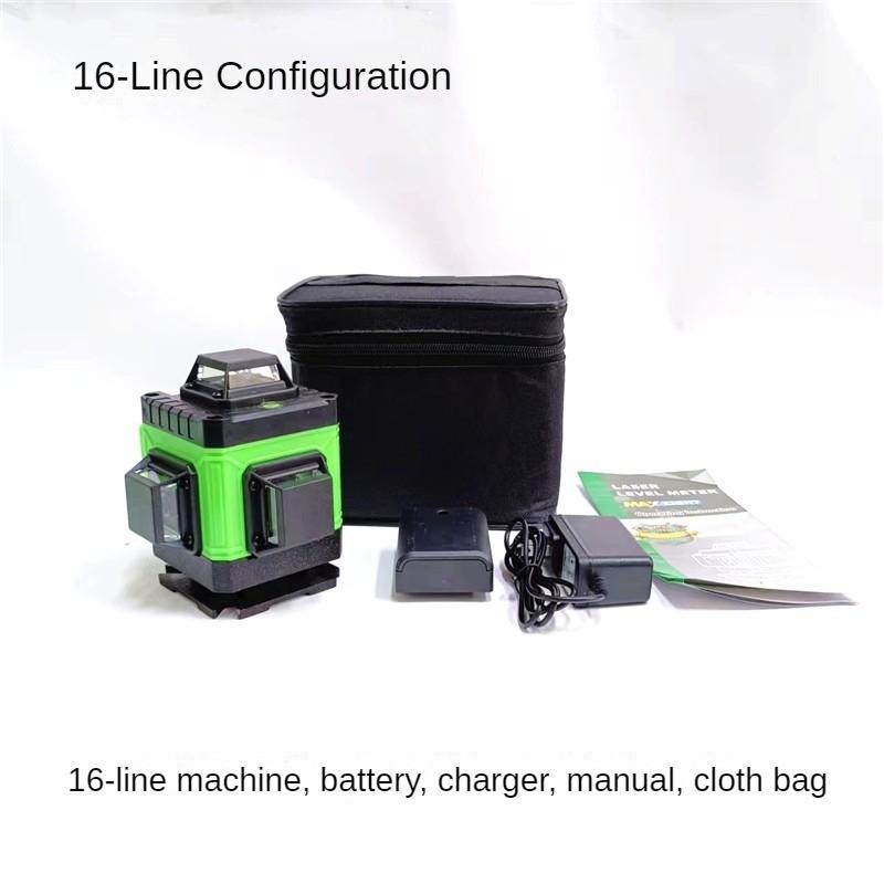 8/12/16 Line 360° Horizontal Vertical Measure Tool New High Precision Laser Level Infrared Automatic Leveling Green Light Projector