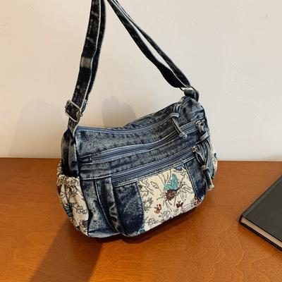 Retro Bag, Fashionable Commuting, Stylish Tote Bag, Casual and Simple, Large-capacity Crossbody Bag