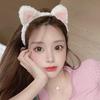 Korean Cute Cat Ear Plush Headband - Fluffy Autumn/Winter Hair Accessory