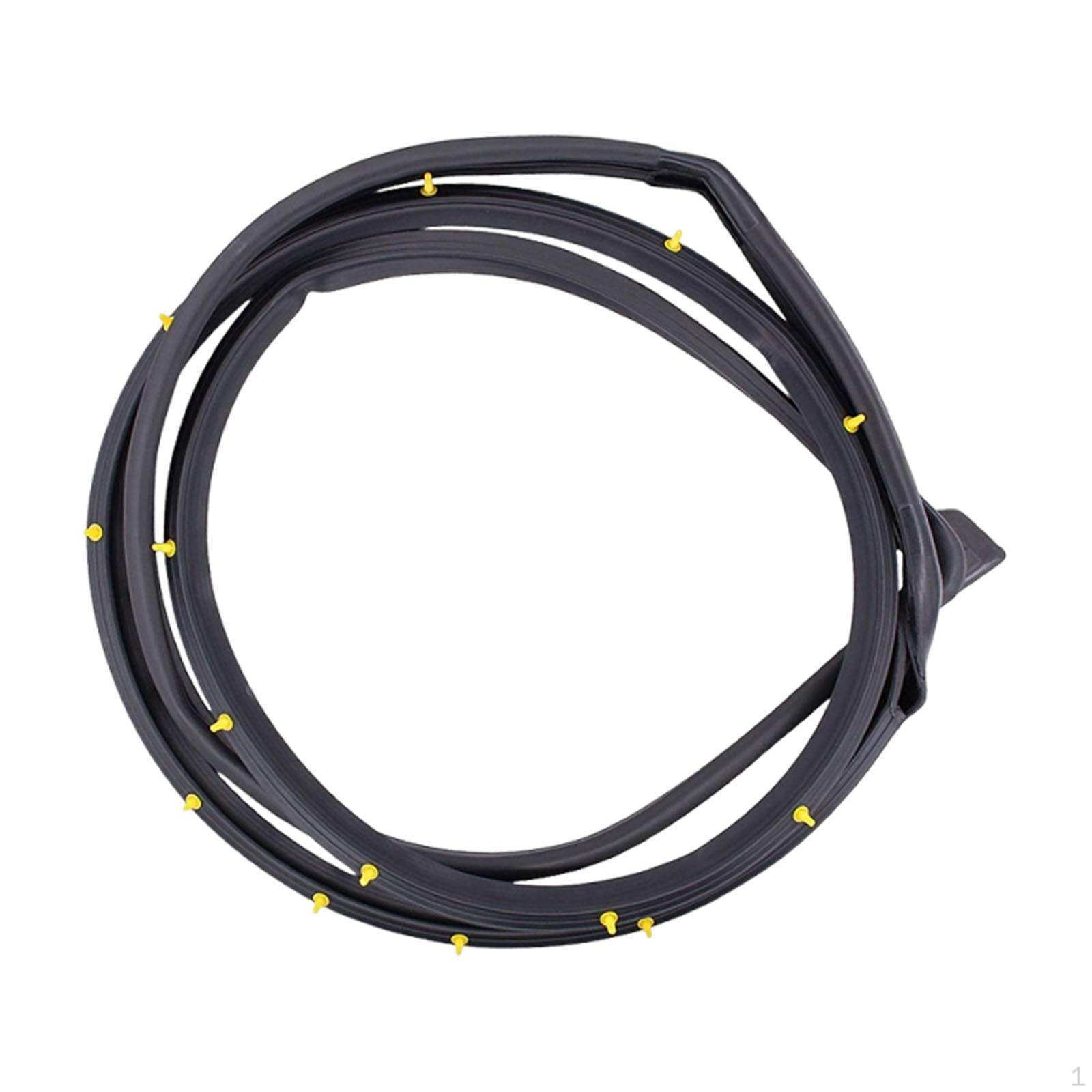 Door Weatherstrip Moulding Seal Window Trim 72310-sne-a01 Rubber for Simple