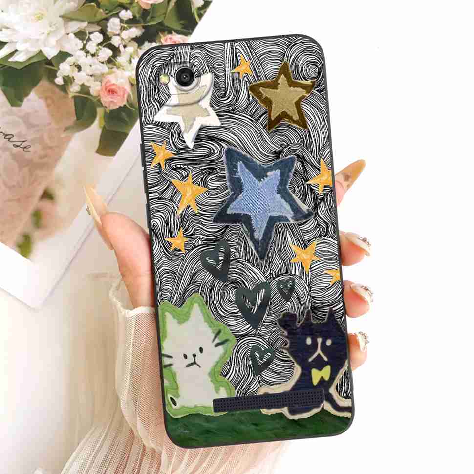 

For Xiaomi Redmi 4A Case 5.0 Cute Cat Butterfly Cartoon Soft Silicone Cover For REDMI 4A Redmi 4A Protective Shell Bumper Xiaomi Redmi 4A