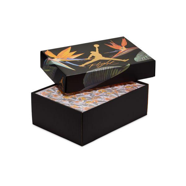 Air Jordan 4 Retro Birds Of Paradise Damskie Trampki Beżowy Mleko Kokosowe Metaliczne Złoto Muslin Jasne Mango Sundial Czarny HV0823-101