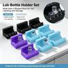 3D Printing Vial Label Applicator Portable Sticker Alignment Tool 1/2Pcs for Essential Oil Bottle Labeling Projects