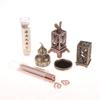 1 Piece Indoor Aromatherapy Home Ornament Square Vertical Incense Burner Small Xiangyun Alloy Incense Holder