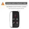 For Land Rover Discovery 4 Freelander 3 Range Rover Sport Evoque Vogue Remote 5 Buttons Keychain Silicone Key Fob Case Cover