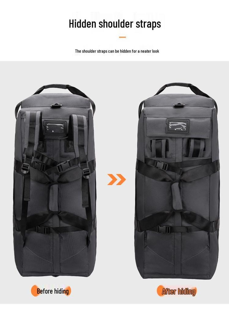 Multi-Functional Wheeled Travel Bag: Super Large Capacity for Business, Travel, Outdoor or Checked Luggage