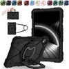 Etui do Samsung Galaxy Tab S11 11 cali SM-X730 SM-X736 SM-X736B Obracany o 360° Stojak Odporne na wstrząsy Wytrzymałe Pokrowiec z Paskiem
