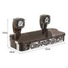 Bathroom Storage Rack Kitchen Organizer Multipurpose Toilet Shelf Suction Cup Shower
