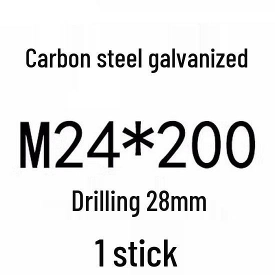 Extra Long Expansion Screws Set - Pull-Out Bolts M6/M8/M10/M12/M14/M16 in Various Sizes (200x250x300x400)