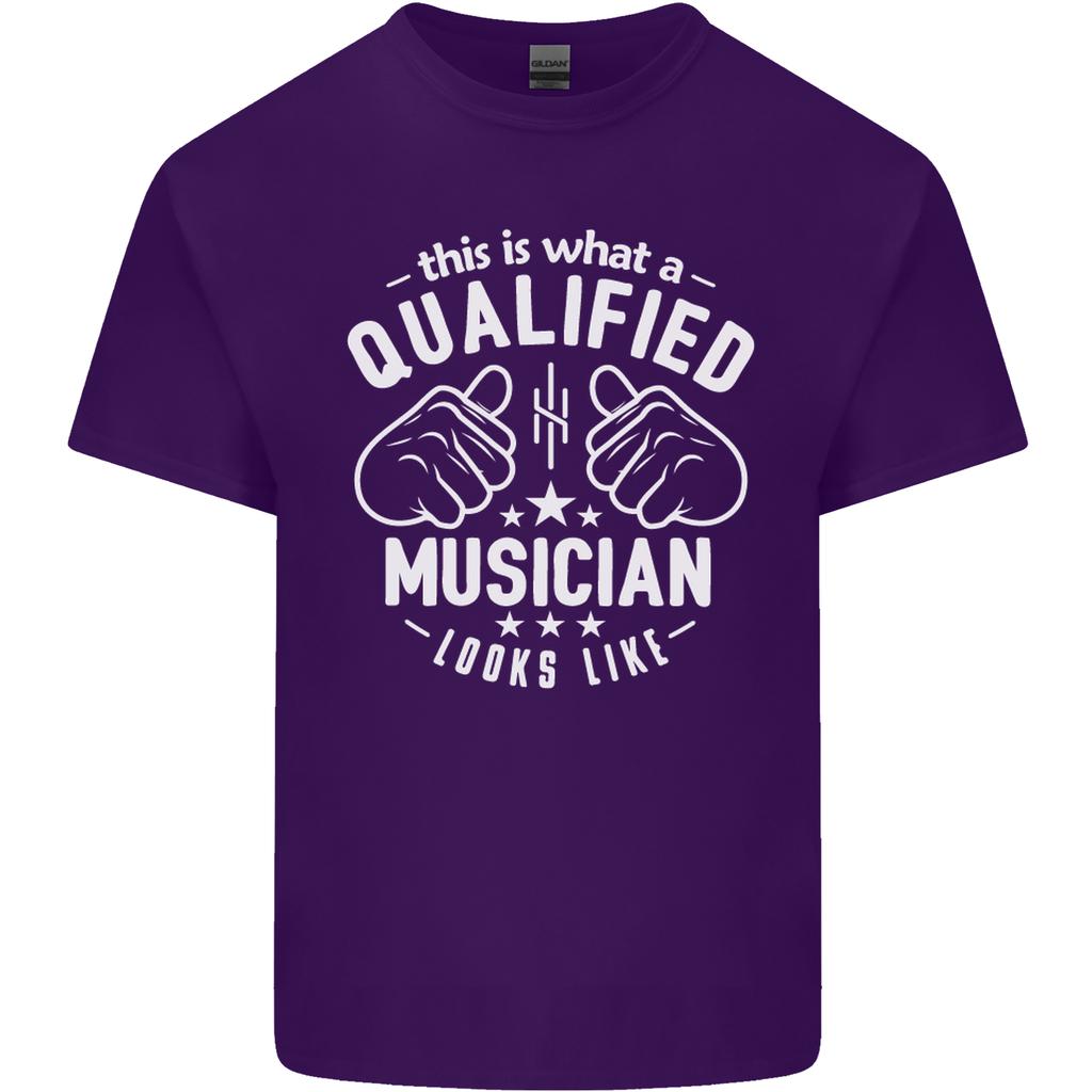 A Qualified Musician Looks Like Unisexs Light Cotton TShirt