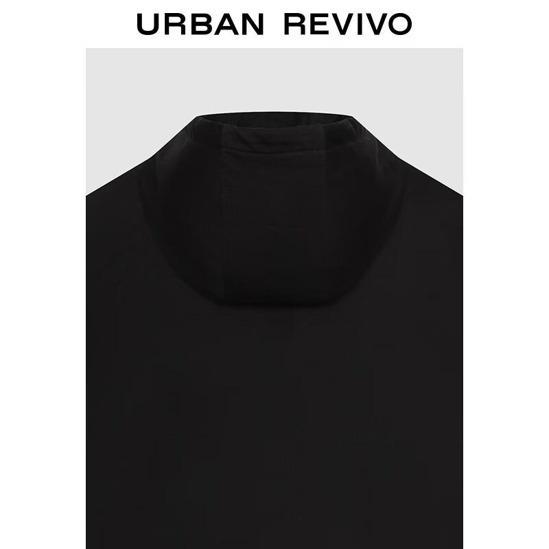 UR Men's Casual Sporty Hooded Cotton Vest
