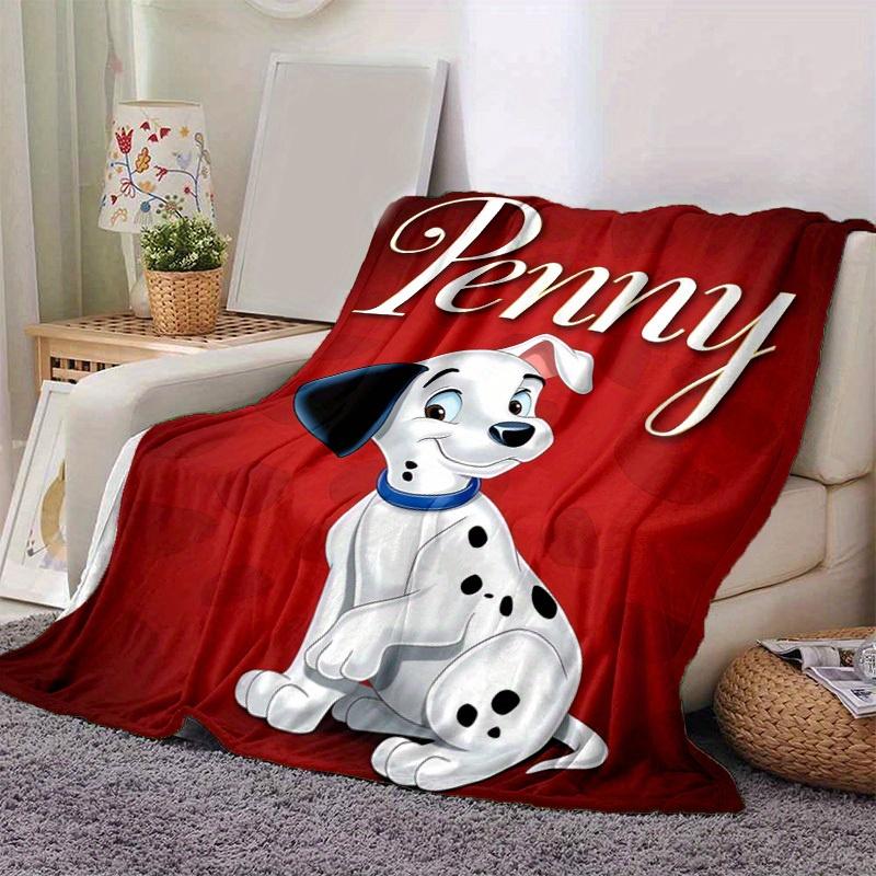 

1pc,Penny Dalmatian Throw Blanket Soft & Cozy Blanket for Home Decor, Couch Cover, Travel 80cmx120cm