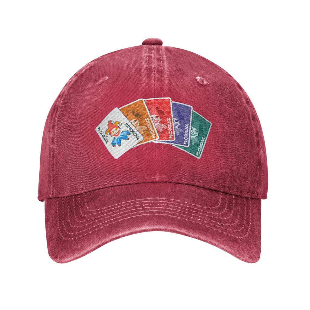 Balatro Game JokerJimbo Men Women Baseball Caps Cards Game Distressed Denim Hats Cap Casual Outdoor Running Adjustable Headwear