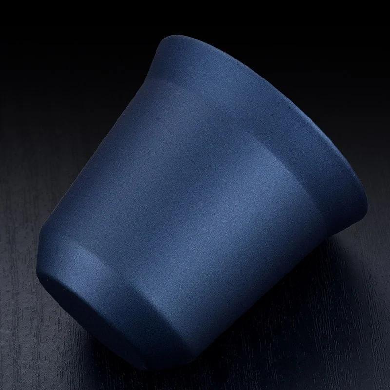 80ML Stainless Steel Espresso Cup Set Double Wall 304 Stainless Steel Small Coffee Cup Capsule Milk Mug Double Wall Insulated